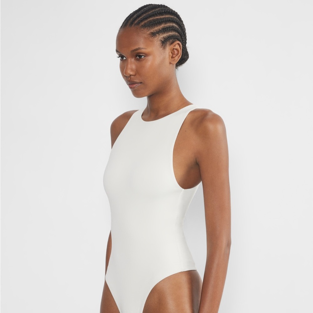 New Babaton white bodysuit - XS